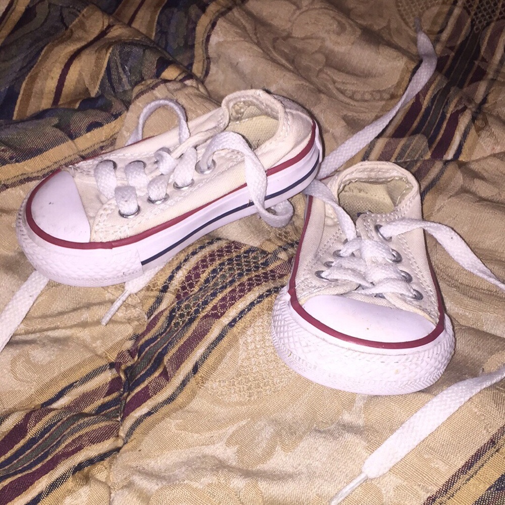 White toddler converse